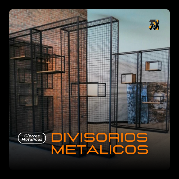 DIVISORIOS METALICOS